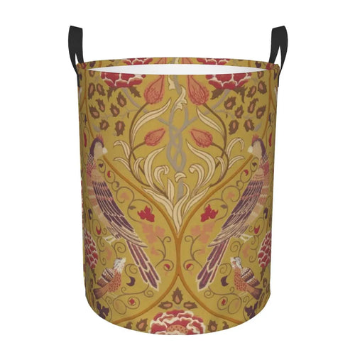 floral foldable laundry basket for baby toy storage - vue 21 sur 30