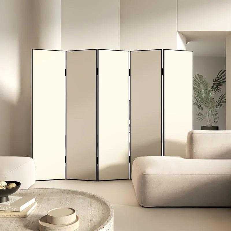 folding metal mobile screen for various spaces - vue 10 sur 13