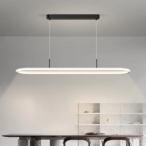 Decorative LED chandelier for dining table and kitchen - vue 6 sur 10