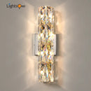 Luxury crystal wall light for villa high-end