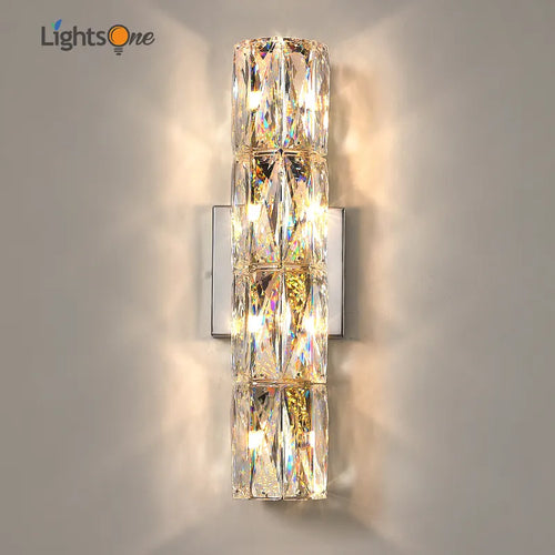 Luxury crystal wall light for villa high-end - vue 4 sur 9