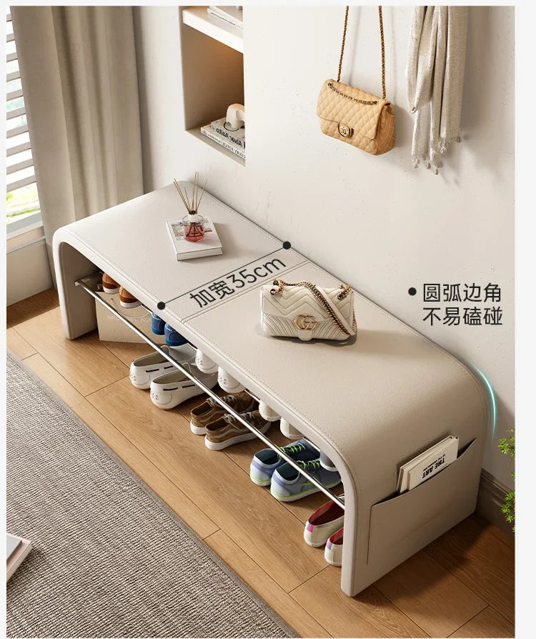 multipurpose bench for storage and decorative seating