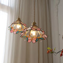 iwhd modern glass copper butterfly LED hand lamp
