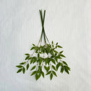 Artificial bamboo leaf bouquet for floral decoration
