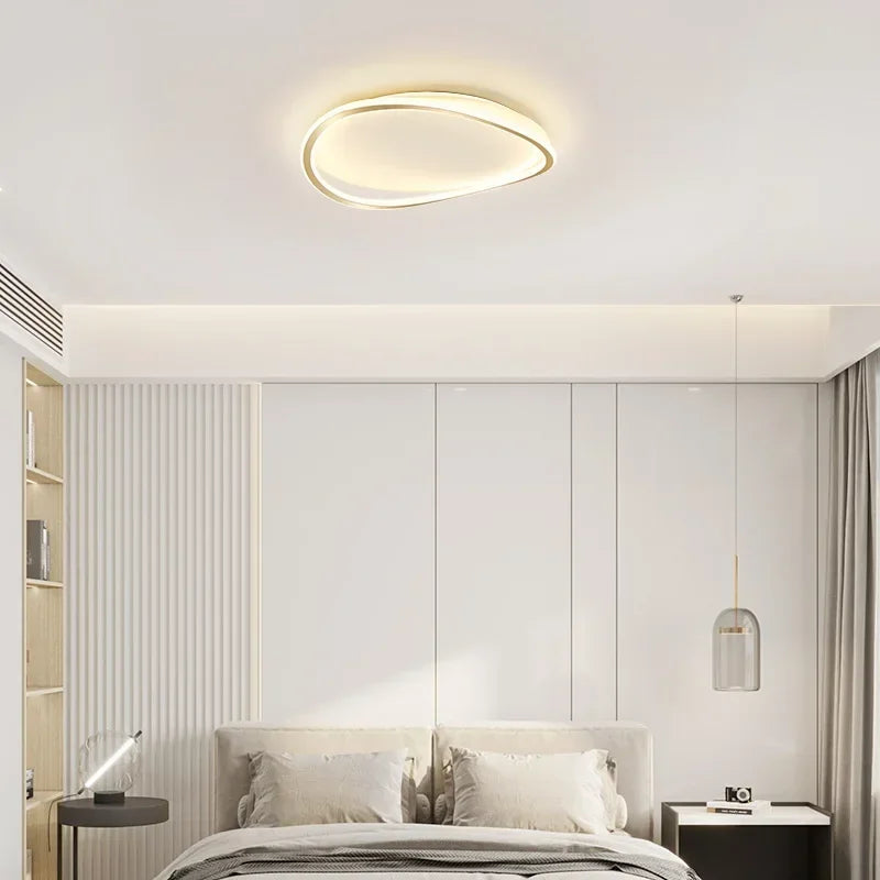 lustre moderne à leds pour décoration intérieure - vue 4 sur 12