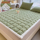 soft lambskin velvet mattress topper for students and dormitories