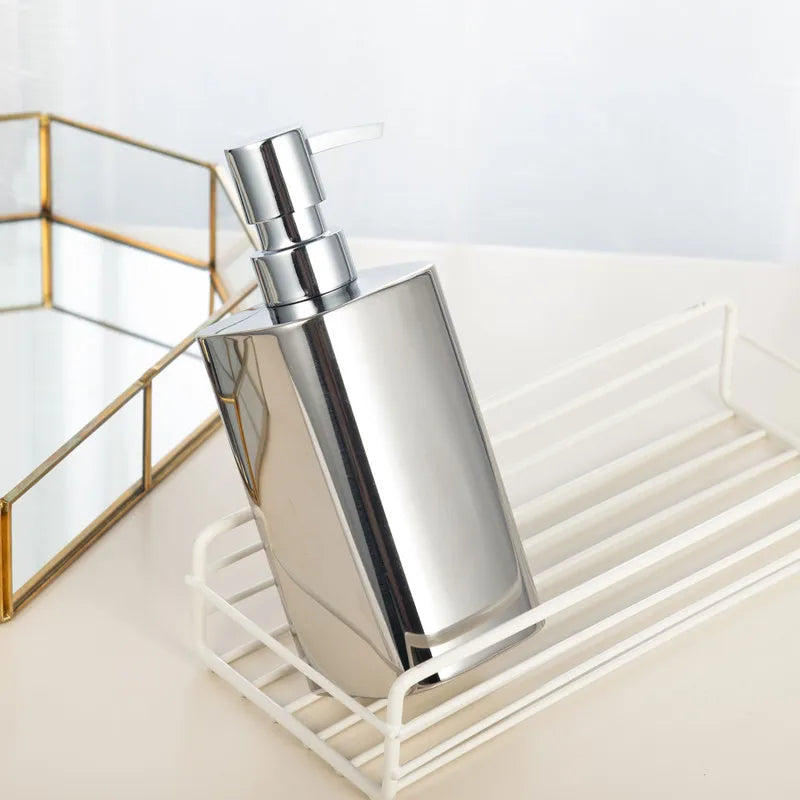 stainless steel soap dispenser for bathroom - vue 4 sur 11