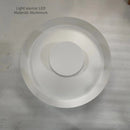 Minimalist aluminium LED ceiling light for any space