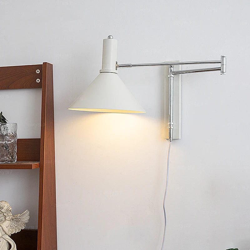 Vintage rotatable wall light retro reading lamp
