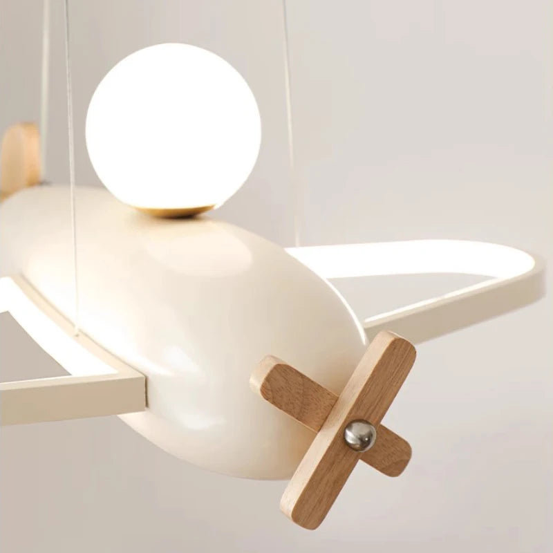 Modern chandelier for children's room with romantic and elegant style - vue 6 sur 8