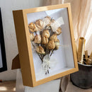 3d frame for dried flowers natural desk ornament