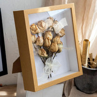 3d frame for dried flowers natural desk ornament