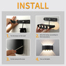 Outdoor LED wall light waterproof decorative garden lamp