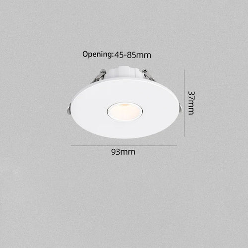 Ultra-slim recessed LED spotlight for ambient lighting - vue 9 sur 9