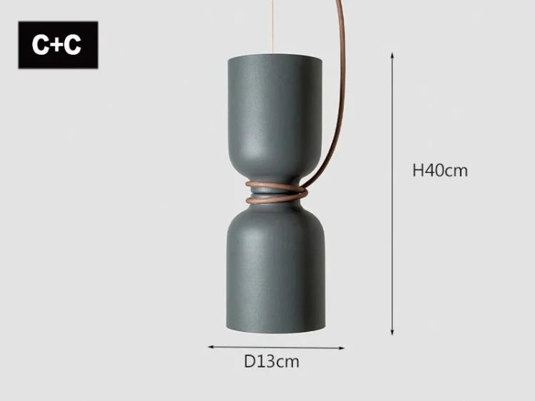Modern Nordic LED pendant light for creative interior decor