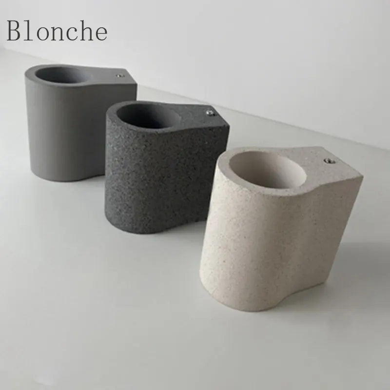 Designer creative terrazzo cement wall light - vue 4 sur 8