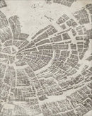 Abstract tree rings posters for interior decoration