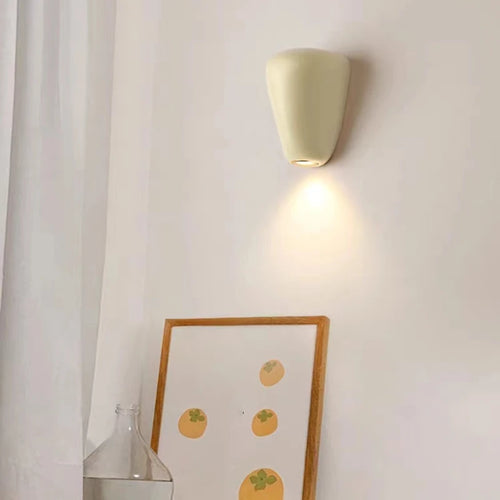 Mini resin wall light 3000k ambient lighting for restaurant - vue 4 sur 9