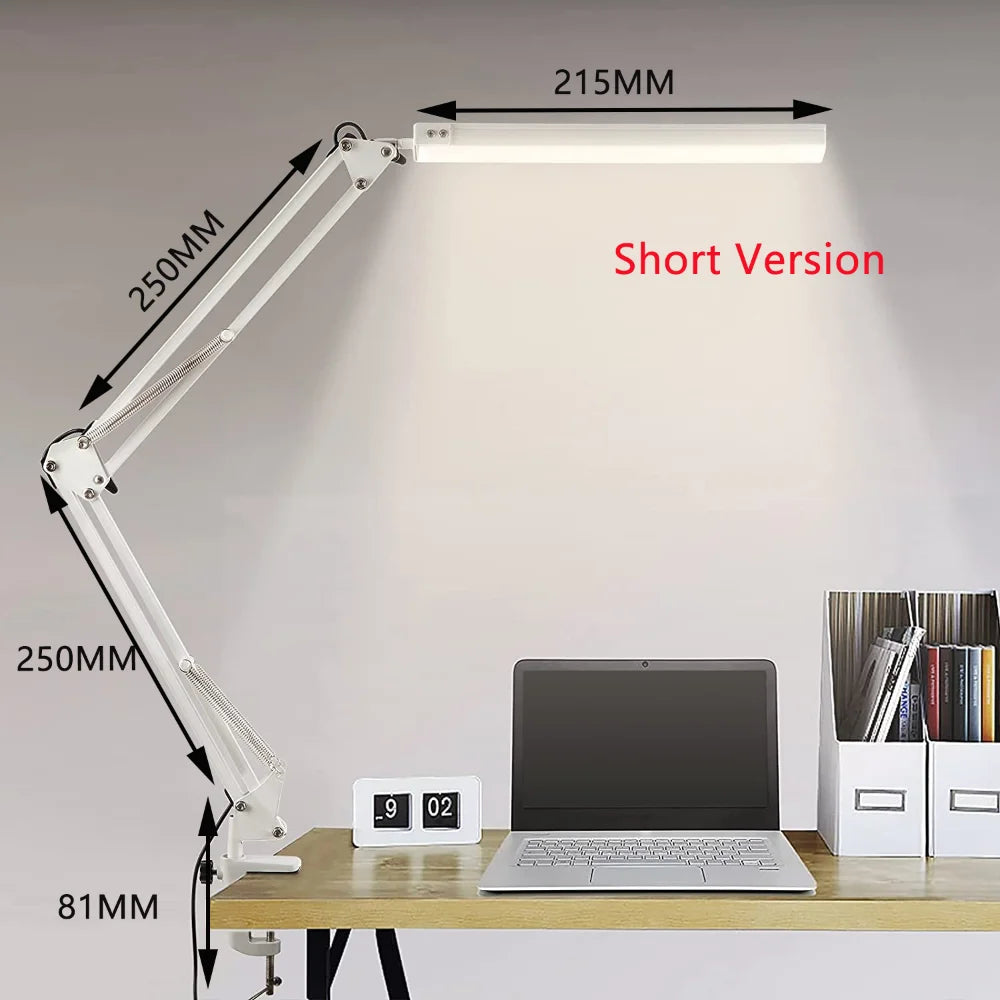 LED desk lamp with clamp 10W - vue 6 sur 18
