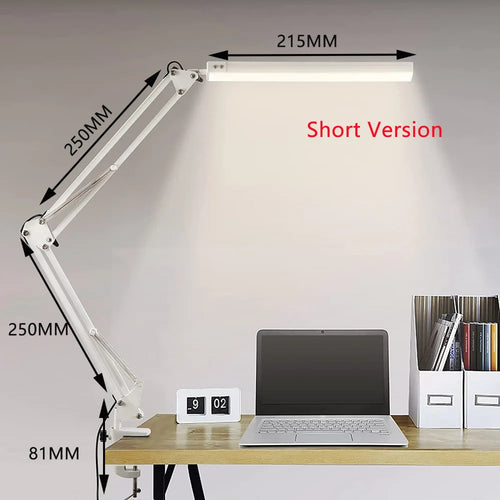 LED desk lamp with clamp 10W - vue 7 sur 18