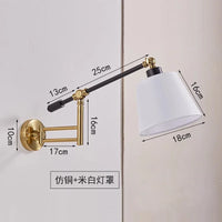 Flexible wall light with switch for decorative lighting