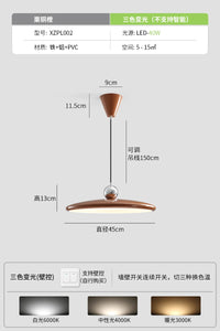 Designer flying saucer pendant light for modern decor