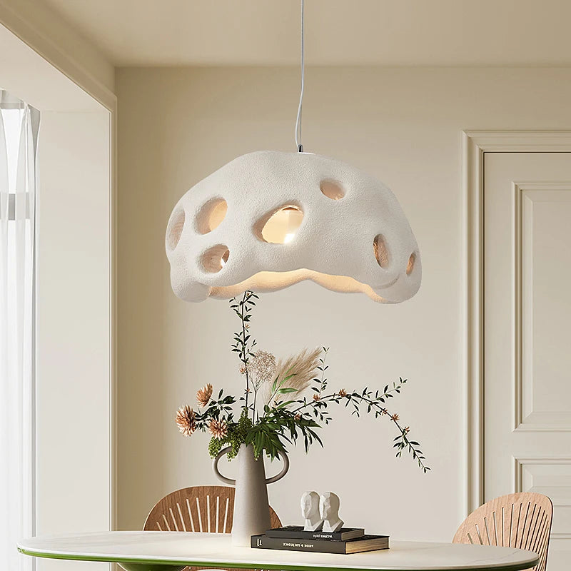 Wabi sabi designer LED pendant light nordic irregular