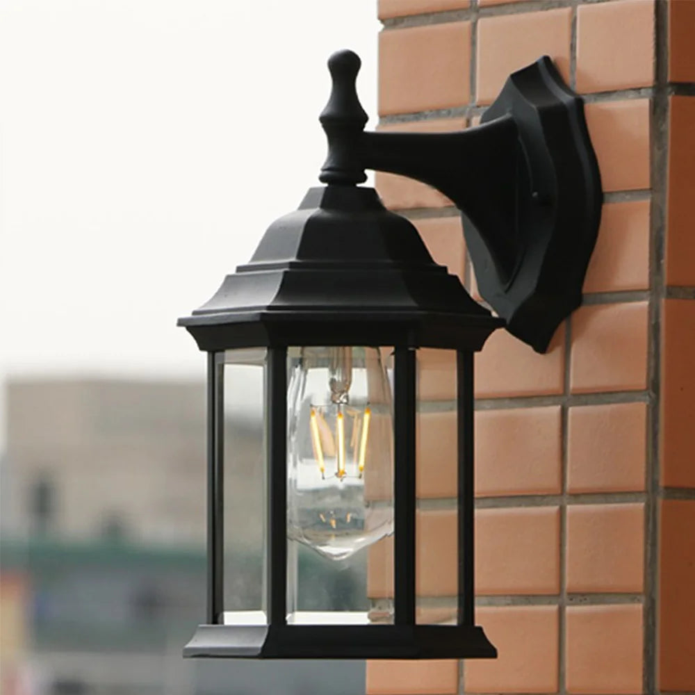 Waterproof outdoor wall light for garden and balcony - vue 4 sur 7