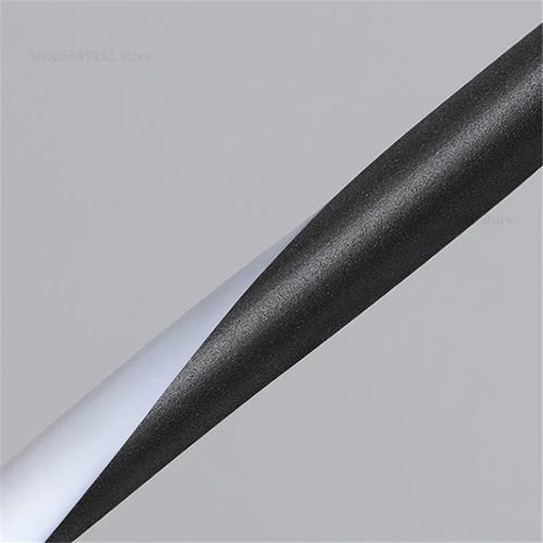Nordic minimalist pendant light creative long line design - vue 7 sur 10