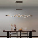 Simple and modern aluminium lamp for indoor lighting