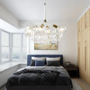 Modern glass pendant light for elegant interior decoration