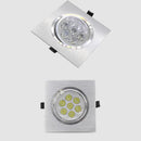 Dimmable square LED spotlight for interior decoration