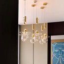 Postmodern glass chandelier for interior decoration