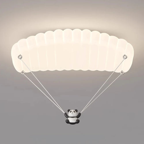 Panda parachute ceiling light for children - vue 7 sur 7