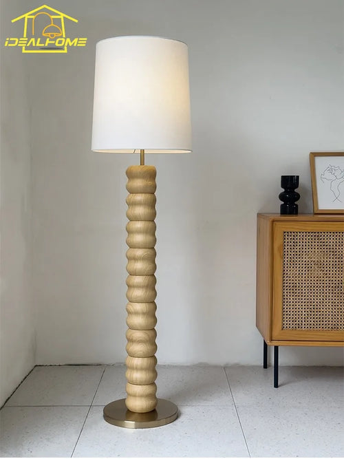 bauhaus wabi-sabi chrome floor lamp modern decorative design - vue 3 sur 9