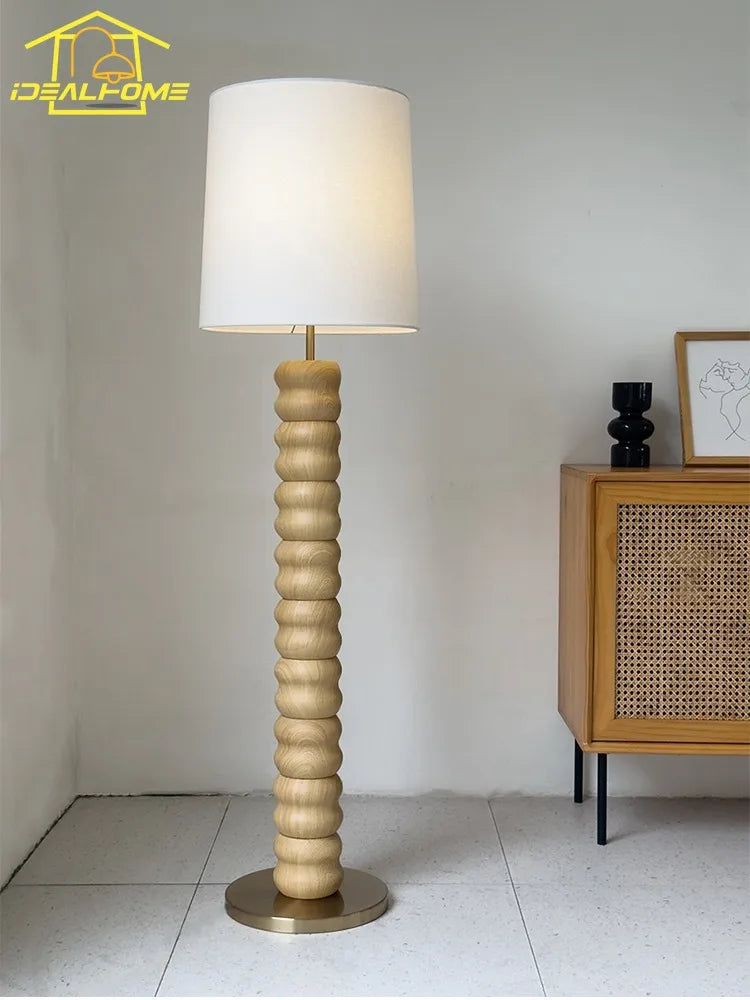 bauhaus wabi-sabi chrome floor lamp modern decorative design - vue 3 sur 9