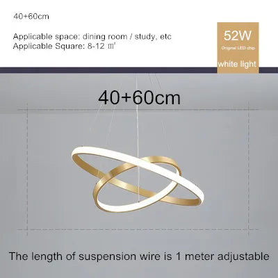 lustre moderne en style nordique avec télécommande et lumière led - vue 17 sur 30