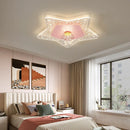 Modern romantic ceiling light for children's room, warm atmosphere
