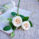 Decorative artificial white pink roses for all occasions