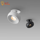 Simple modern black/white lampshade