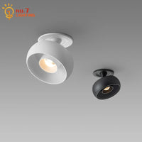 Simple modern black/white lampshade