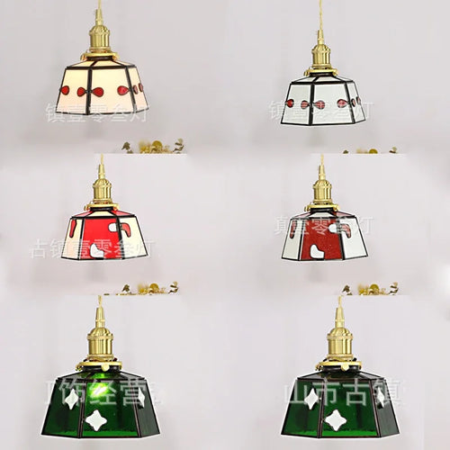 Luminous glass chandelier for Nordic interior decor - vue 7 sur 9