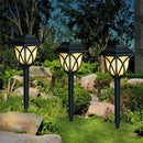 Waterproof outdoor solar LED lamp for garden path and courtyard