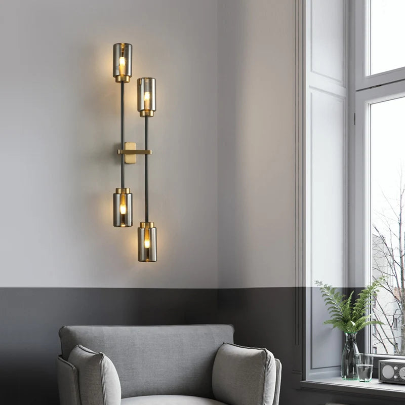 Vintage industrial wall light for café, bar or restaurant
