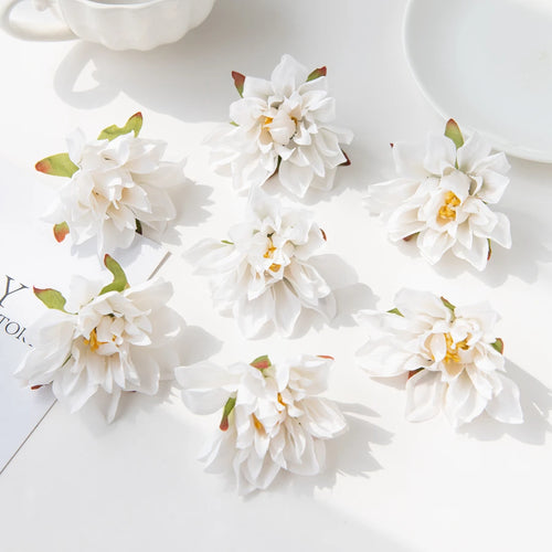 Set of 20 silk wall flowers for varied decoration - vue 12 sur 15