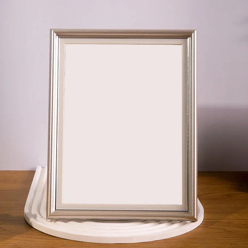 Wooden photo frame for family portraits and travel memories