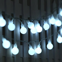 Small globe string lights for indoor and outdoor decoration
