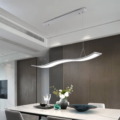 Nordic LED pendant light for kitchens and modern interiors - vue 2 sur 12