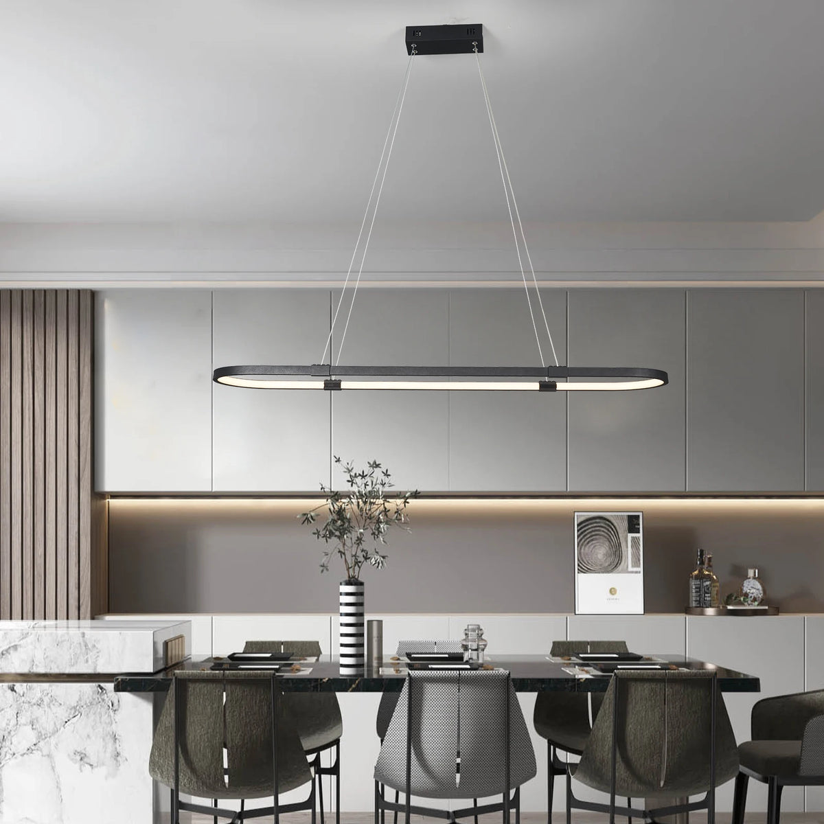 Modern LED pendant light for stylish lighting and décor