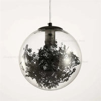 Nordic glass pendant light for elegant decor
